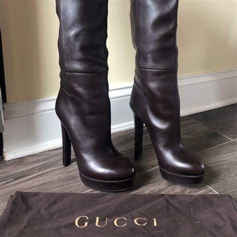 original gucci boots|Gucci high heel boots.